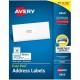 Avery Easy Peel White Inkjet Mailing Labels - 1" Width x 2 5/8" Length - Permanent Adhesive - Rectangle - Inkjet - White - Paper