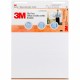 3M Flip Charts - 40 Sheets - Plain - Stapled - 18.50 lb Basis Weight - 25" x 30" - White Paper - Resist Bleed-through, Heavyweig