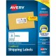 Avery Shipping Labels, Sure Feed, 2" x 4" 1,000 White Labels (8463) - Permanent Adhesive - Rectangle - Inkjet - White - Paper - 