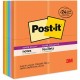 Post-it Super Sticky Notes - Energy Boost Color Collection - 1680 x Multicolor - 3" x 3" - Square - 70 Sheets per Pad - Vital Or