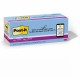 Post-it Recycled Super Sticky Notes - 70 - 3" x 3" - Square - 70 Sheets per Pad - Assorted Oasis - Adhesive - 24 / Pack - Recycl