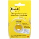 Post-it Notes - 1" Width x 58.33 ft Length - 6 Line(s) - White Tape - Removable - 1 / Roll - Yellow