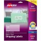 Avery Shipping Labels, Sure Feed, 2" x 4" , 100 Clear Labels (18663) - 2" Width x 4" Length - Permanent Adhesive - Rectangle - I