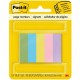 Post-it Page Markers - 100 - 1/2" x 2" - Rectangle - Unruled - Electric Blue, Yellow, Aqua Wave, Light Mulberry, Neon Green - Pa