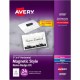 Avery Secure Magnetic Name Badges with Durable Plastic Holders and Heavy-duty Magnets - 1 / Pack - 4" Width - Rectangular Shape 