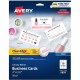 Avery Clean Edge Business Cards, 2" x 3.5" , Glossy, 200 (08859) - 110 Brightness - A4 - 8 1/2" x 11" - 83 lb Basis Weight - 227