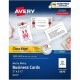 Avery Clean Edge Business Cards - 110 Brightness - 2" x 3 1/2" - 93 lb Basis Weight - 254 g/m&178 Grammage - Matte - 1000 / Box 