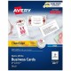 Avery Clean Edge Business Cards - 110 Brightness - 2" x 3 1/2" - 93 lb Basis Weight - 254 g/m&178 Grammage - Matte - 400 / Box -