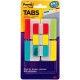 Post-it Tabs Value Pack - Primary Colors - Write-on Tab(s) - 1" Tab Height x 2" Tab Width - Red, Yellow, Blue, Green Tab(s) - Te