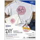Avery Fabric Transfers - Letter - 8 1/2" x 11" - Matte - 18 / Pack - White