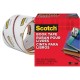 Scotch Book Tape - 15 yd Length x 3" Width - 3" Core - Acrylic - Crack Resistant - For Repairing, Reinforcing, Protecting, Cover