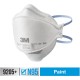 3M Aura N95 Particulate Respirator 9205 - Recommended for: Face - Adult Size - Airborne Particle, Dust, Contaminant, Fog Protect
