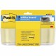 Post-it Dry-Erase Accessory Tray - 5.2" x 8.4" x 3" x - Plastic - 1 Each - Black