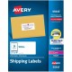 Avery Shipping Labels, Sure Feed, 2"x4" , 2500 Glossy Labels (95945) - 2" Width x 4" Length - Permanent Adhesive - Rectangle - L