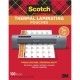 Scotch Thermal Laminating Pouches - Sheet Size Supported: Letter 3 mil Thickness - Laminating Pouch/Sheet Size: 9" Width x 11.50