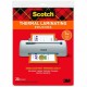 Scotch Thermal Laminating Pouches - Sheet Size Supported: Letter 8.50" Width x 11" Length x 3 mil Thickness - Laminating Pouch/S