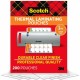 Scotch Thermal Laminating Pouches - Laminating Pouch/Sheet Size: 9" Width x 11.50" Length x 3 mil Thickness - Glossy - for Docum