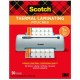 Scotch Thermal Laminating Pouches - Sheet Size Supported: Letter 8.50" Width x 11" Length - Laminating Pouch/Sheet Size: 9" Widt