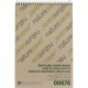 Nature Saver Recycled Steno Book - 60 Sheets - Spiral - 6" x 9" - White Paper - Chipboard Cover - Back Board - Recycled - 1 Each