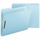 Nature Saver Letter Recycled Fastener Folder - 8 1/2" x 11" - 1" Expansion - 2 Fastener(s) - 2" Fastener Capacity for Folder - P