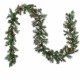 National Tree Decorative Garland - Red, Clear - Christmas Theme