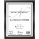 Golite nu-dell All-purpose E-Z Mount Frames - 8.50" x 11" Frame Size - Rectangle - Horizontal, Vertical - Break Resistant - 1 Ea
