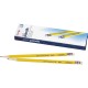 Officemate No. 2 Wood Pencils - 2 Lead - Yellow Wood Barrel - 1 Dozen