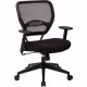 Office Star Professional Air Grid Back Managers Chair - Black Mesh Seat - Mesh Back - Black Frame - 5-star Base - 1 Each
