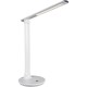 OttLite Emerge Led Lamp - 23" Height - 6.8" Width - LED Bulb - Faux Leather - USB Charging, ClearSun LED, Dimmable, Touch-activa
