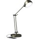 OttLite Wellness Series Refine LED Desk Lamp - 24" Height - 7" Width - LED Bulb - Antique Brass - USB Charging, Adjustable Brigh