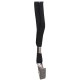 Advantus Neck Lanyard with Clip for Badges - 24 / Box - 36" Length - Black