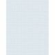Pacon Composition Paper - Letter - Printed - Grid - 0.25" Front Line(s) Space - 16lb Basis Weight - Letter 8.5" x 11" - White Pa