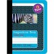 Pacon 1/2" Ruled Composition Book - 100 Sheets - 0.50" Ruled - 7 1/2" x 9 3/4" - Blue Cover - 1 Each