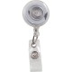 Advantus Translucent Retractable ID Card Reel with Snaps - Plastic, Nylon - 12 / Pack - Translucent