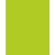 UCreate Neon Poster Board - 22"Width x 28"Length - 25 / Carton - Hot Lime