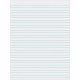 Pacon Chart Table - 70 Sheets - Glue - Ruled - 1" Ruled - Unruled Margin - 24" x 32" - White Paper - Bond Paper - 1 Each