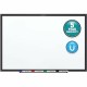 Quartet Classic Magnetic Whiteboard - 36" (3 ft) Width x 24" (2 ft) Height - White Painted Steel Surface - Black Aluminum Frame 