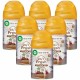 Air Wick Freshmatic Life Scents Refill - Spray - 5.9 fl oz (0.2 quart) - Paradise Retreat - 60 Day - 6 / Carton - Wall Mountable