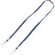 Advantus Face Mask Lanyard - 10 / Pack - Adjustable - J-Hook Attachment - 30" Length - Blue