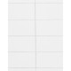 Advantus Adhesive Name Badges - 2 21/64" Height x 3 3/8" Width - Removable Adhesive - Rectangle - Laser, Inkjet - White - 200 / 