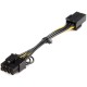StarTech.com Power Adapter Cable - PCI Express - 6 Pin - 8 Pin - PCIe - Connect a standard 6-pin PCI Express power connection on
