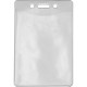 Advantus Government/Military ID Holders - Support 2.88" x 3.88" Media - Vertical - Vinyl - 50 / Pack - Clear - Durable