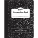 Pacon Unruled Compositon Book - 100 Sheets - Plain - Unruled - 7 1/2" x 9 3/4" - Black Marble Cover - 24 / Carton