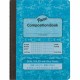 Pacon Dual Ruled Composition Book - 100 Sheets - 9.75" - BlueCardboard Cover - Sturdy, Hard Cover - 1 Each