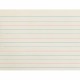 Zaner-Bloser Broken Midline Ruled Paper - Printed - 1.13" Ruled - 30 lb Basis Weight - 8" x 10 1/2" - White Paper - 500 / Ream
