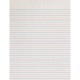Zaner-Bloser Dotted Midline Newsprint Paper - Letter - 500 Sheets - 0.50" Ruled - Letter - 8" x 10 1/2" - White Paper - 500 / Re