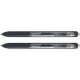 Paper Mate InkJoy Gel Pen - 0.77 mm Pen Point Size - Retractable - Black - Blue Barrel - 2 / Pack