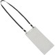 Advantus Event/Credential Badge Holder - 0.1" x 4" x 8" - 5 / Pack - Clear, Black