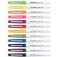 Paper Mate Flair Felt Tip Pens - Bold Pen Point - Assorted - 12 / Pack