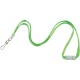 Advantus Neon Breakaway Lanyard - 12 / Pack - 0.5" Width x 36" Length - Neon Green